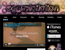 Tablet Screenshot of eggsploitation.com